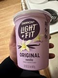 Dannon Light + Fit Original vanilla