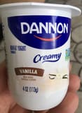 Dannon Yaourt vanille