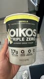 Oikos Triple Zero Blended Greek Yogurt Vanilla