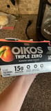 Oikos Triple Zero Blended Greek Yogurt