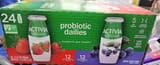 Activia Dannon activia lowfat yogurt drink strawberry acai berry