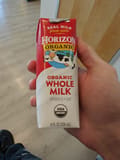 Horizon Organic whole milk