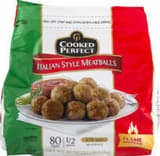Cooked Perfect Italian Style Meatballs