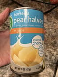 Food Club Bartlett pear halves in pear juice from concentrate