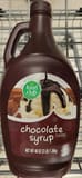 Food club chocolate flavored syrup