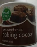 Food Club Unsweetened Baking Cocoa