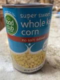 Food Club No salt added super sweet whole kernel corn