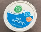 Food Club Rice Pudding