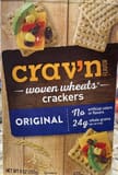 Crav'n Flavor Woven wheats crackers