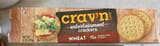 Crav'n Flavor Wheat entertainment crackers