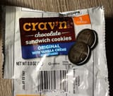 Crav'n Flavor Chocolate Sandwich Cookies