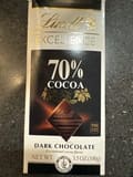 Lindt Excellence 70% Cocoa Dark Chocolate
