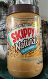 Skippy Natural Creamy Peanut Butter Spread