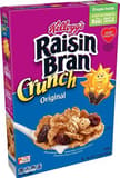 Kellogg's Raisin bran crunch original breakfast cereal