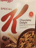 Kellogg's Chocolatey delight crunchy wheat & rice flakes with chocolatey pieces cereal