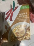 Special K Vanilla & almond crunchy wheat & rice flakes with almonds & vanilla cereal, vanilla & almond