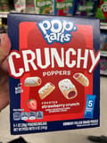 Pop-Tarts Crunchy Poppers Frosted Strawberry Crunch