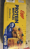 Eggo Protein Waffles Blueberry
