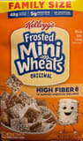 Kellogg's Frosted Mini Wheats Original Whole Grain Cereal