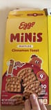 Eggo Minis Waffles Cinnamon Toast