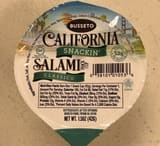 California Snackin’ Salami snack cup