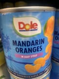Dole Mandarin Oranges in Light Syrup