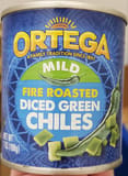 Ortega Mild Fire Roasted Diced Green Chiles