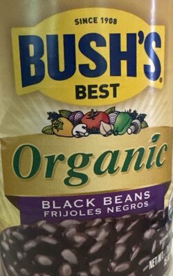 Bush's Best Organic Black Beans