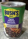 Bush's Best Taco Fiesta Black Beans in a Mild Chipotle Sauce