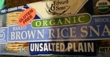 Organic Brown Rice Snaps Unsalted Plain
