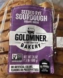 Goldminer Seeded Rye Sourdough Square Bread