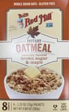 Bob's Red Mill Instant Oatmeal brown sugar & maple imp