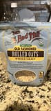 Bob's Red Mill Old Fashioned Rolled Oats Whole Grain