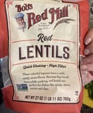 Bob's Red Mill Red Lentils