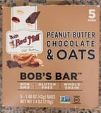 Bob's Red Mill Peanut Butter Chocolate & Oats Bob's Bar