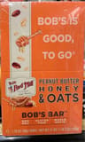 Bob's Red Mill Peanut Butter Honey & Oats Bob's Bars