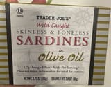 Trader Joe's Skinless & Boneless Sardines in Olive Oil