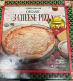 Trader Giotto's Organic 3 Cheese Pizza