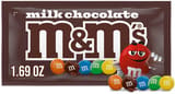 M&M's Milk Chocolate Candy, Full Size