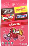 M&M's, Snickers, Skittles & Starburst Valentine's Day Candy Variety Pack - 45Ct Bulk Bag
