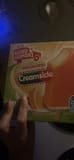 Good Humor Creamsicle Vanilla Flavored Low Fat Ice Cream Bars Coated With Orange Flavored Sherbet