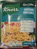 Knorr CHEDDAR BROCCOLI Rice & Pasta Blend with Broccoli in a Cheesy Cheddar Sauce