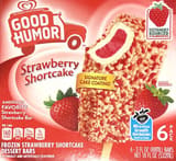 Good Humor Frozen Strawberry Shortcake Dessert Bars