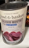 Bowl & Basket Sliced Beets