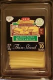 H-E-B Sliced Mozarella