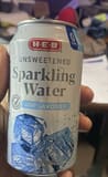 H-E-B Unsweetened Sparkling Water