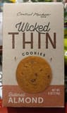 H-E-B Wicked Thin Cookies Buttered Almond