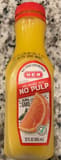 H-E-B 100% Orange Juice No Pulp