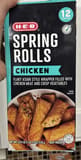 H-E-B Spring Rolls Chicken
