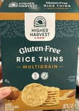 Higher Harvest Gluten Free Rice Thins